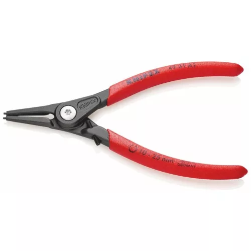 Knipex Precíziós Seeger gyűrű fogó határoló ütközővel A1