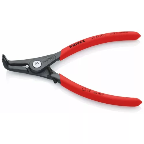 Knipex Precíziós Seeger gyűrű fogó határoló ütközővel A21