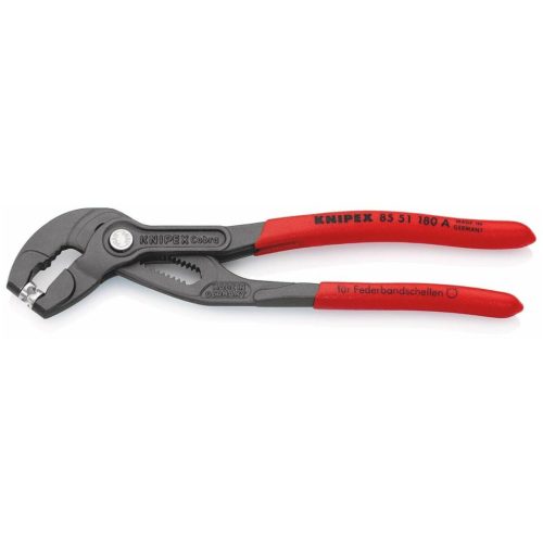 Knipex Rugós csőbilincs fogó 180 mm