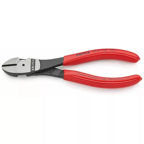 Knipex Erősített oldalcsípőfogó, polírozott 160 mm