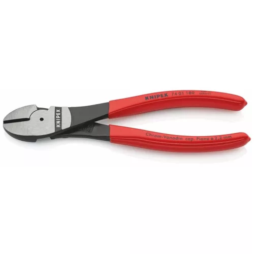 Knipex Erősített oldalcsípőfogó, polírozott 180 mm
