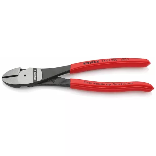 Knipex Erősített oldalcsípőfogó, polírozott 200 mm