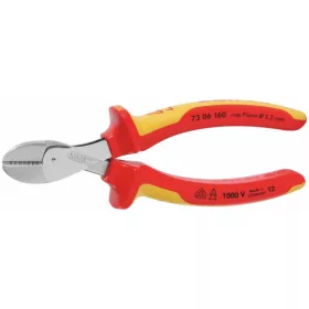   Kompakt oldalcsípő fogó, X-Cut® krómozott, vastagfalú markolattal VDE szerint szigetelt 160 mm