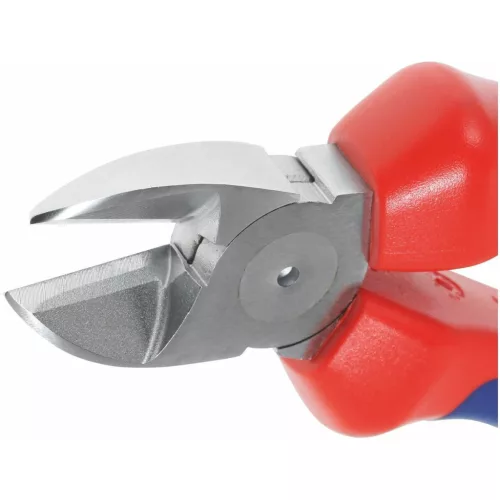 Knipex Oldalcsípőfogó, krómozott, vastag falú markolattal 125 mm