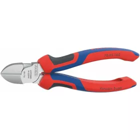  Knipex Oldalcsípőfogó, krómozott, vastag falú markolattal 125 mm