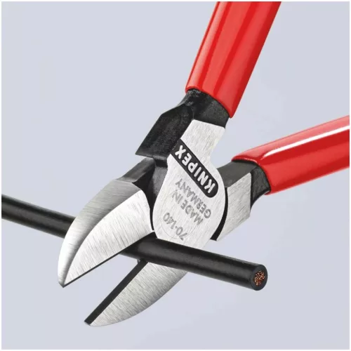 Knipex Oldalcsípőfogó, polírozott 140 mm