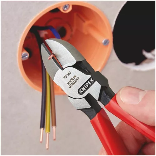 Knipex Oldalcsípőfogó, polírozott 160 mm