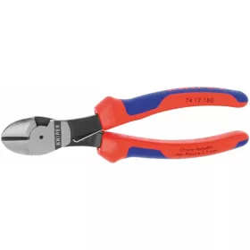   Knipex Erősített oldalcsípőfogó, polírozott, nyitórugóval 160 mm