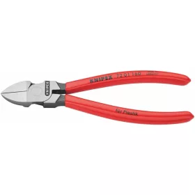 Műanyag oldalcsípőfogó 15°-ban hajlított  160 mm