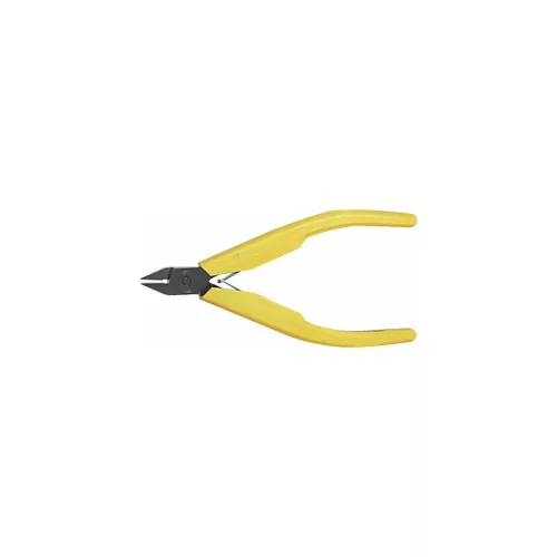Elektronikai oldalcsípőfogó, hegyes, könnyített fej  110 mm