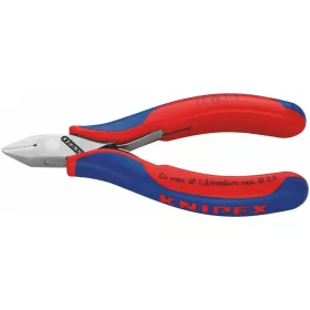   Elektronikai oldalcsípőfogó, tükörfényűre polírozott, hegyes fej  115 mm