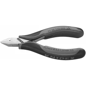   Elektronikai oldalcsípőfogó, tükörfényűre polírozott, hegyes fej  115 mm