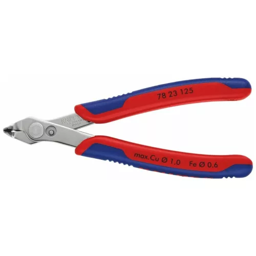 Elektronikai oldalcsípőfogó Super Knips® 60°-ban hajlított 125 mm