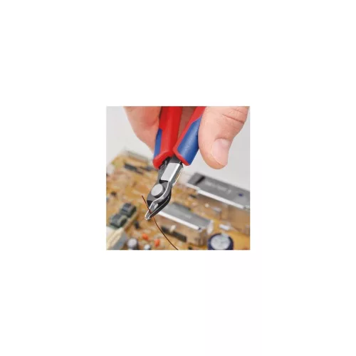 Elektronikai oldalcsípőfogó Super Knips® huzaltartóval 125 mm