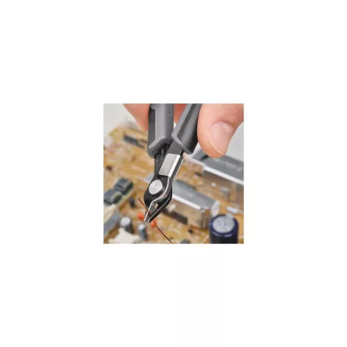 Elektronikai oldalcsípőfogó Super Knips®, félvezető nyéllel huzaltartóval 125 mm