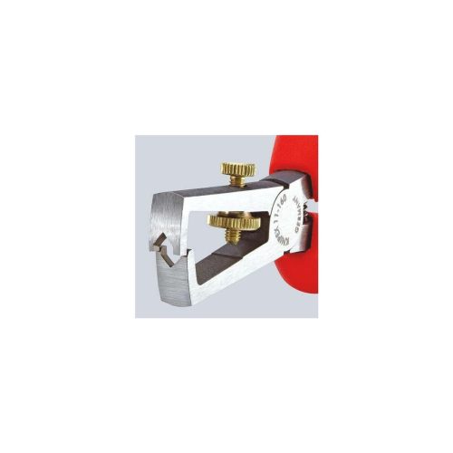 Huzalcsupaszító fogó, krómozott  160 mm