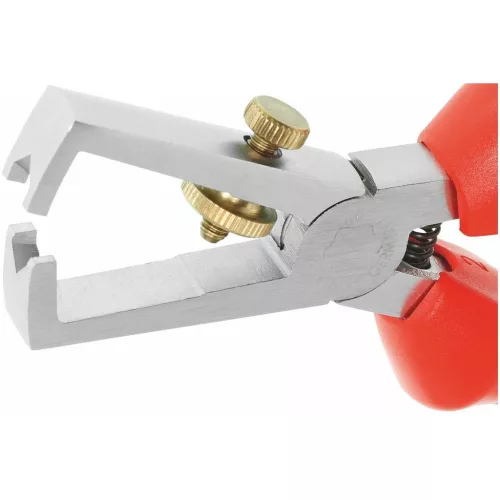 Huzalcsupaszító fogó, krómozott  160 mm