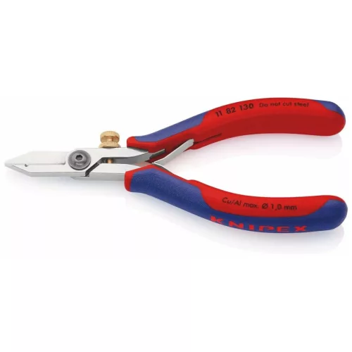 Elektronikai huzalcsupaszító olló  140 mm