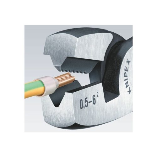 Knipex Présszerszám érvéghüvelyekhez 6 mm2