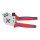 Knipex Négytüskés présszerszám DigiCrimp, 2K markolat 6,0/K