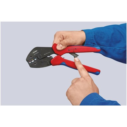 Knipex Présfogó MultiCrimp cserélhető tárral 3