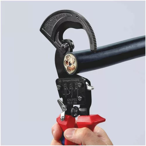 Knipex Kábelvágó áttétellel 32 mm