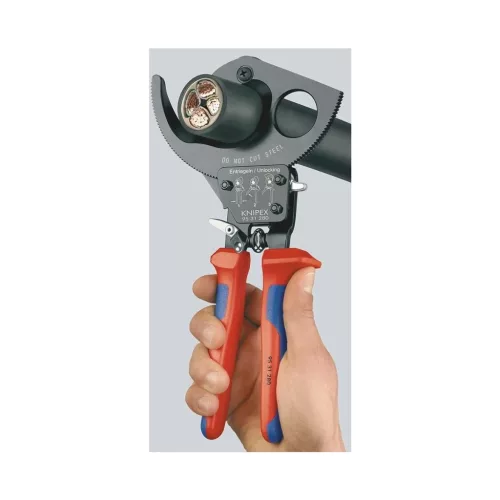 Knipex Kábelvágó áttétellel 52 mm