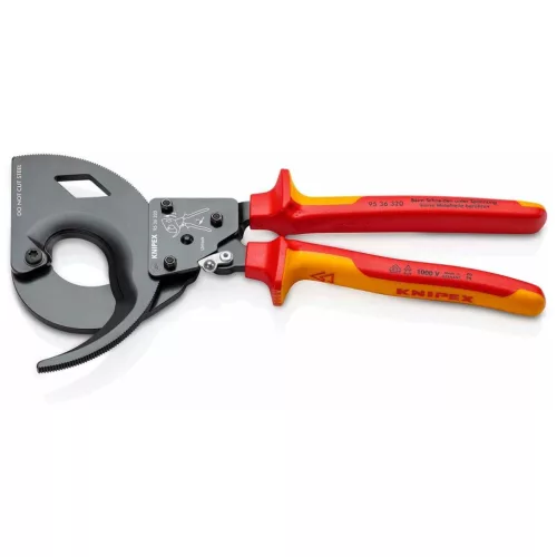 Knipex Kábelvágó áttétellel VDE szerint szigetelt 60 mm