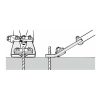 Csapszegvágó hajlított késekkel  610 mm