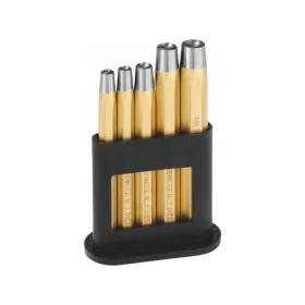 Szegecsfejező készlet műanyag tartóban  5