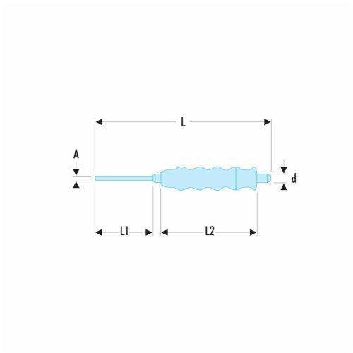 Facom Csapszegkiütő markolattal 5 mm