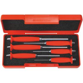   Csapszegkiütő készlet markolattal, ABS műanyag dobozban  6