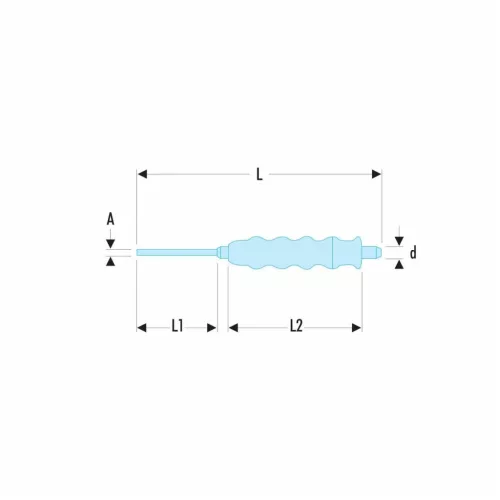 Facom Csapszegkiütő markolattal 4 mm