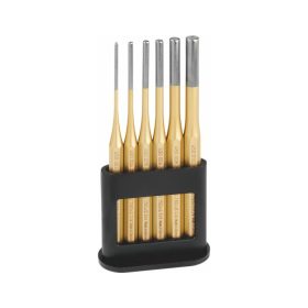   Csapszegkiütő készlet, műanyag tartóban, normál minőség  6