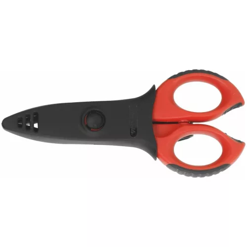 Villanyszerelő olló 2K markolattal és huzalvágóval 150 mm