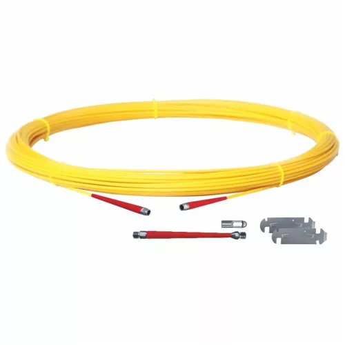 Runpotec Kábelbehúzó szál, üvegszálas GF3, műanyag dobozban 50 m