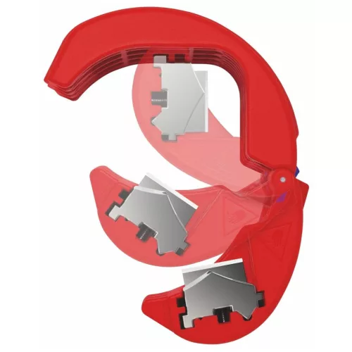 BiX® műanyagcső-vágó 3 pengével  50 mm