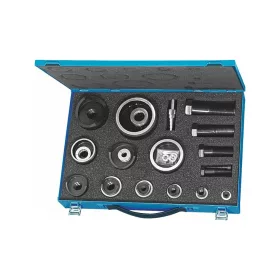   Kerek lemezlyukasztó készlet „metrikus” ⌀ 12,5 − 63,5 mm, fémdobozban