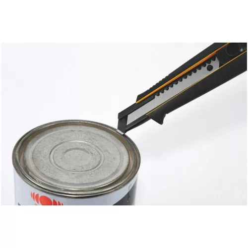 Univerzális kés 2K markolattal és funkcionális csúccsal 1 Razar Black pengével, 18 mm