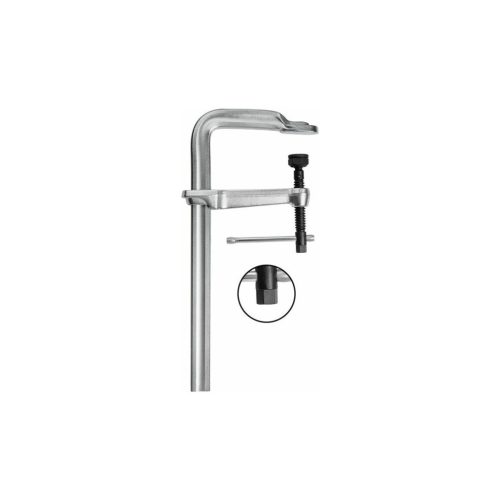 Bessey Erősített tömör acél nagy teljesítményű csavaros pillanatszorító speciális nyomólappal 1500 mm