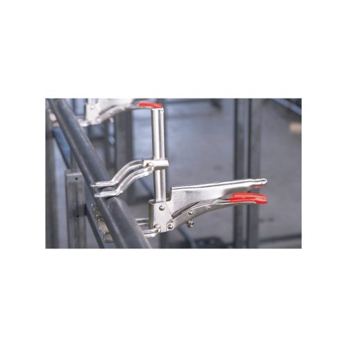 Cső rögzítőfogó műanyag szorítópofákkal