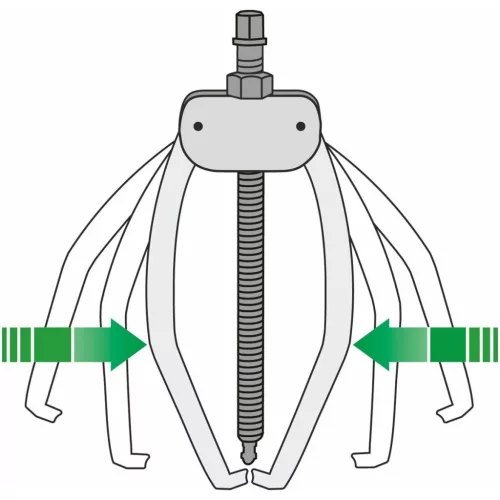 Kétkaros univerzális lehúzó