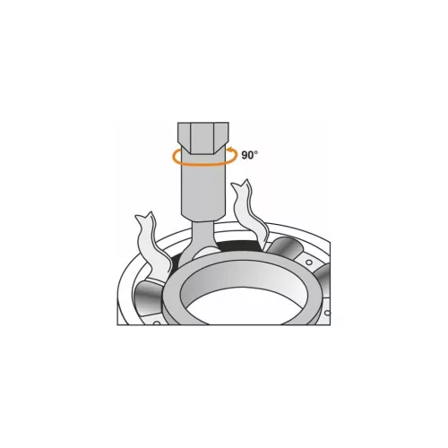 Kukko Golyóscsapágy kihúzó eszköz készlet Kukko L-BOXX-ban 69-A