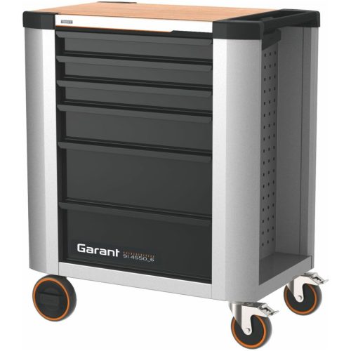 Műhelykocsi 6 fiókkal mindkét oldalra kihúzható 6