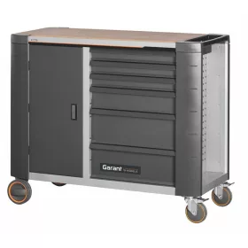   Garant GridLine Guruló munkapad ToolTruck bambusz munkalappal 6