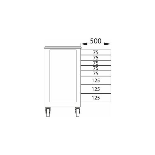 Garant GridLine Műhelykocsi XL ToolCar 8