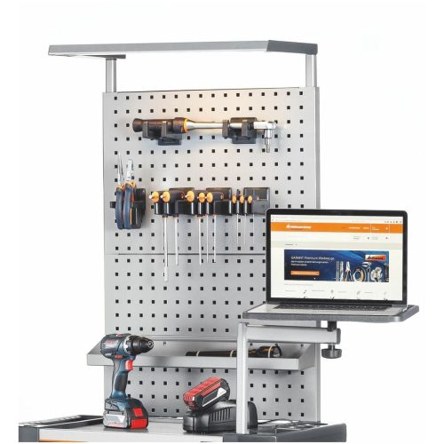 Garant GridLine Perforált lemezfal egyoldalas, műhelykocsihoz 950 mm