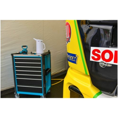 Hazet Műhekocsi Assistent 179N nemesacél munkalappal 179N-7