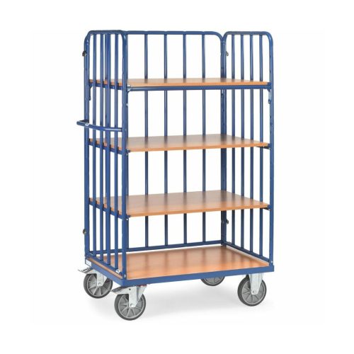 Fetra Emeletes kocsi 3 oldalon merevítő csövekkel és 4 rakodófelülettel 8311-1