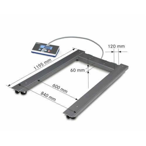 Kern Raklapmérleg 3000 kg